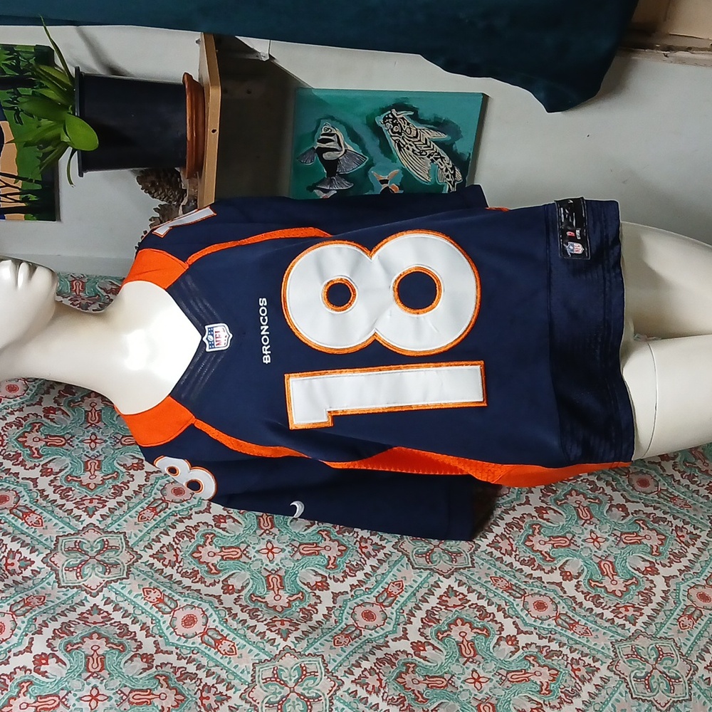 NFL Nike #18 Manning Broncos Jersey, Size OS